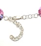 Handmade painted butterflies shell rosary link necklace  - Image 4