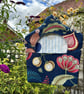 Peg Bag with Stylised Botanical Pattern - Image 9