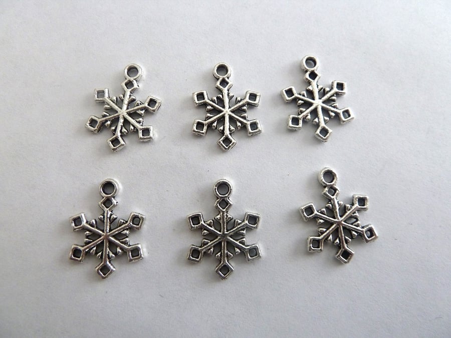snowflake charms