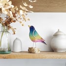  Starling Glass Sculpture (copper edition) 