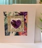Wood Heart Occasion Card. - Image 2