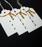 Handmade Christmas gift tags - snowman body  - Image 3
