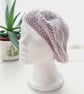 Pastel Pink Beret Hat - Image 2