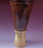 Beech & Leather Goblet (451) - Image 1
