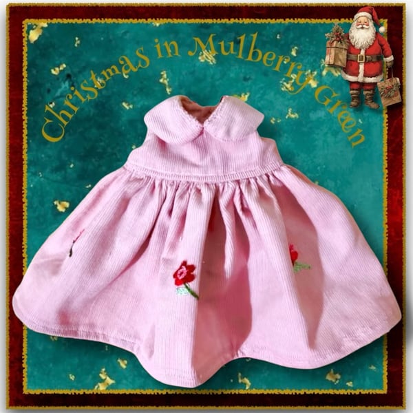 Pink Baby Cord Dress