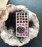 All-seeing Eye Mosaic Pendant - wearable art - Image 4