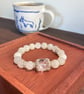 White Moonstone & White Phantom Quartz Bracelet - Image 6