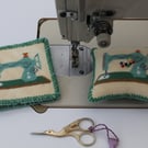 Vintage Sewing Machine Needlepoint Tapestry Kit
