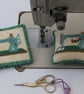 Vintage Sewing Machine Needlepoint Tapestry Kit