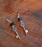Steampunk key earrings - Image 4