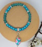 Turquoise Stretch Bracelet - Image 5