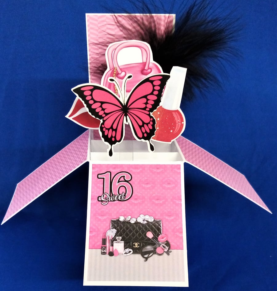 Girls 16th Birthday Card
