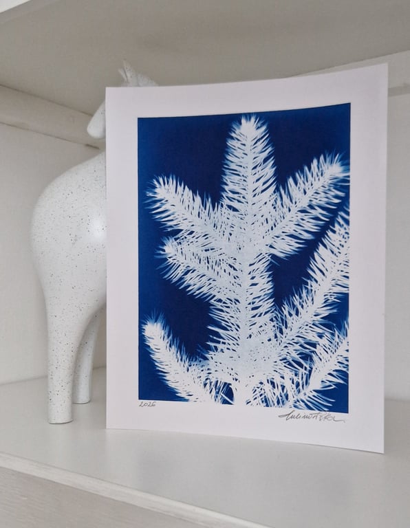 Cyanotype Botanical Print No. 5