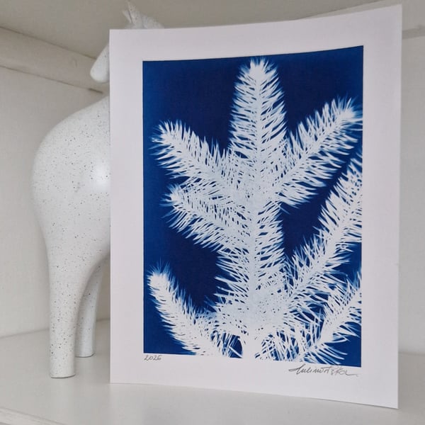 Cyanotype Botanical Print No. 5