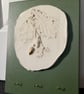 Botanical Plaster Cast Key Holder, Handmade Wall Art with Hooks, Organic Entrywa - Image 4