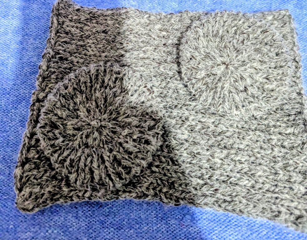 Eco friendly scrubbie dishcloth and 2 scrubbies