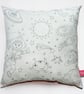 Colour Me Cushion - Blue - Image 1