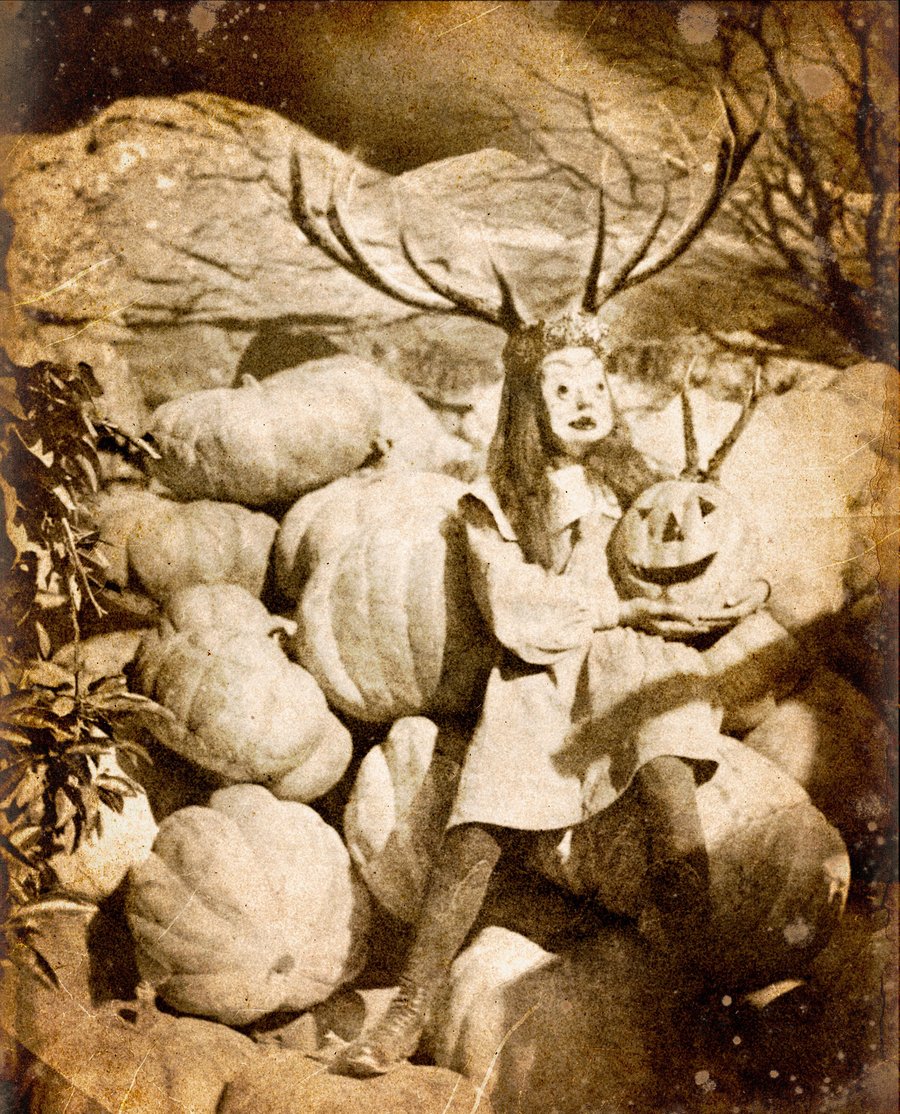 Queen Of The Harvest - David W. J. Lloyd Limited Edition Giclée Print - Folklore