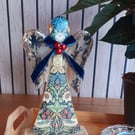 Freestanding William Morris Wooden Angel