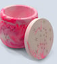 Pink Marble Effect Constellation Jewellery Box or Trinket Storage Pot  - Image 8