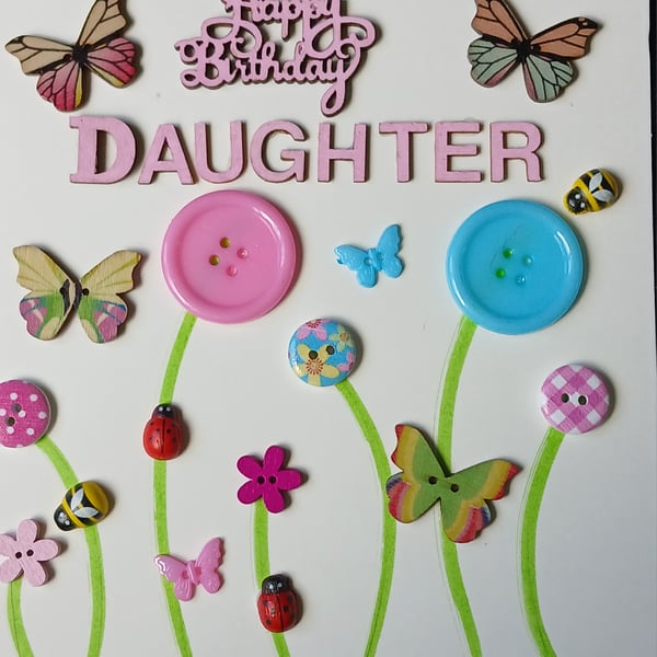 Daughter birthday card 