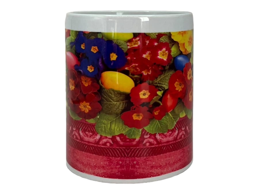 Primrose Flowerpot Mug