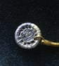 Dorset Button Key Ring, Delphinium, K2 - Image 3