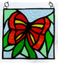 Butterfly Picture Stained Glass Suncatcher Panel Handmade - Image 8