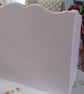Wooden Bespoke Shelf Storage Unit made using Cath Kidston Rose Sprig and Emma Br - Image 6