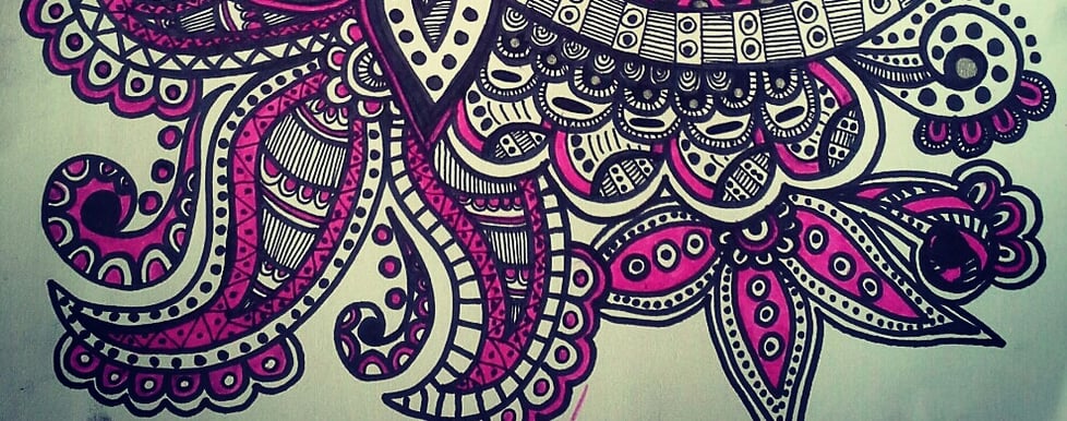 Fizzy Pink Doodle Studio