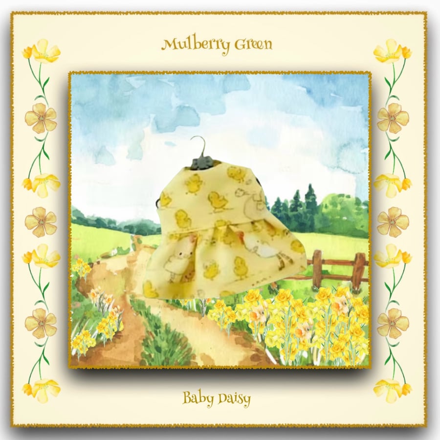 Little Chicks Dress for Baby Daisy 