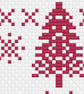 Scandinavian Christmas Cross Stitch Kit - Scandi Style Christmas Cross Stitch - Image 3