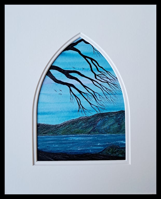 Calm Stillness, an original painting