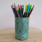 Stationary storage pot