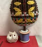 Hand woven W&S tree with golden  leaves  - Image 5