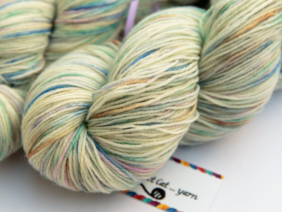 SALE: Smudge - Superwash wool nylon 4 ply yarn