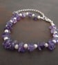 Handmade bracelet made using pre-loved beads. - Image 3