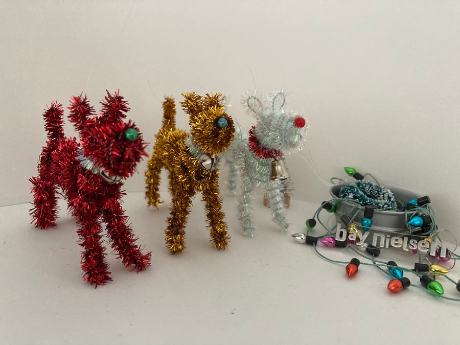 Three Tinsel Terriers