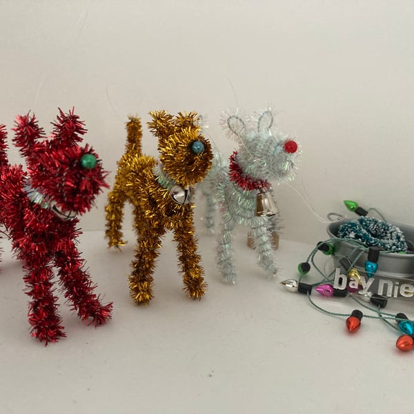 Three Tinsel Terriers