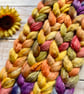 Merino Silk Linen Spinning fibre 100g Summerfall - Image 2