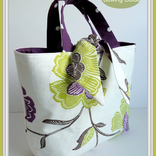 PDF Reversible Tied Tote Bag by Lillyblossom