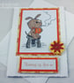 Handmade card - thinking of you - Image 2