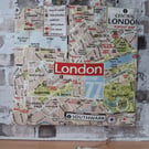 MAP OF LONDON SUSTAINABLE UNLINED TOTE BAG
