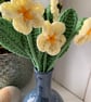 Crochet primroses. Primrose bouquet - Image 4