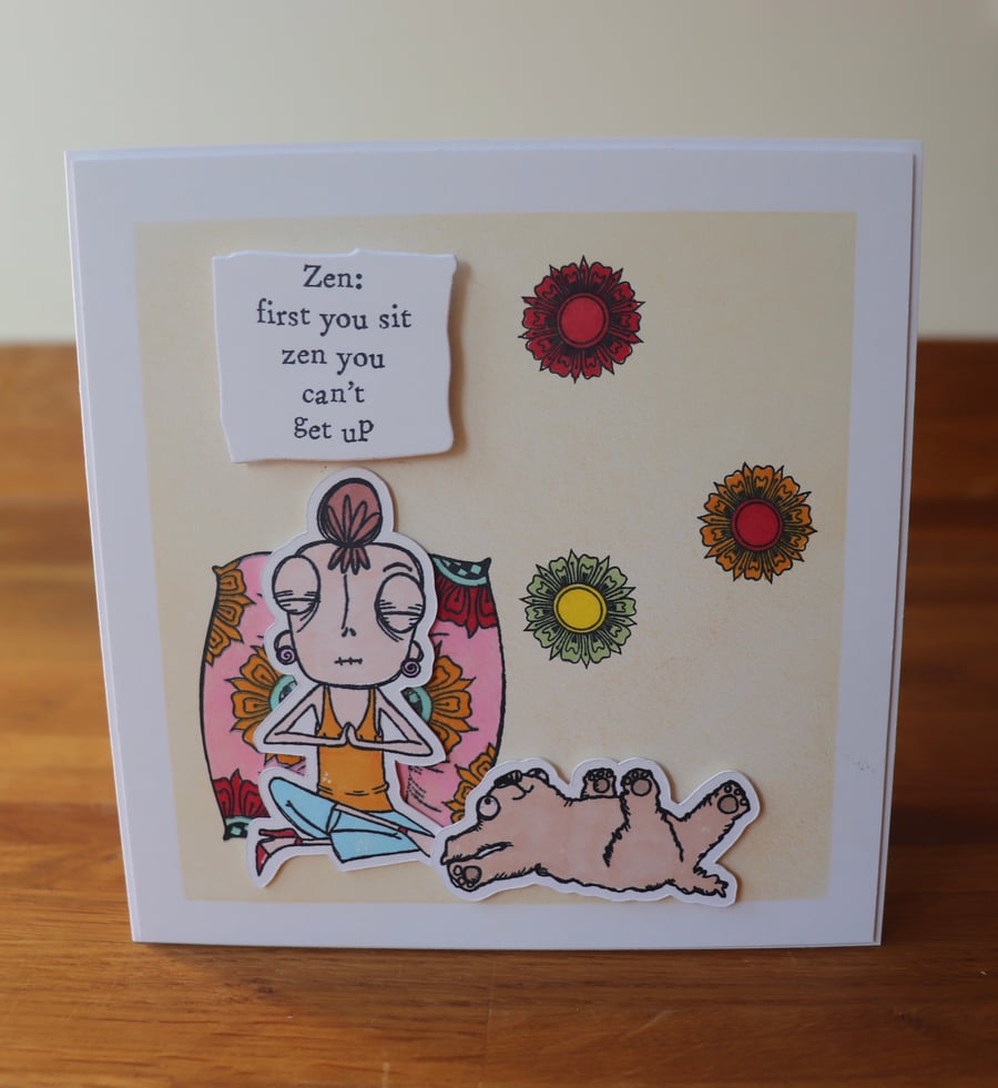 Zen, Yoga with your dog.