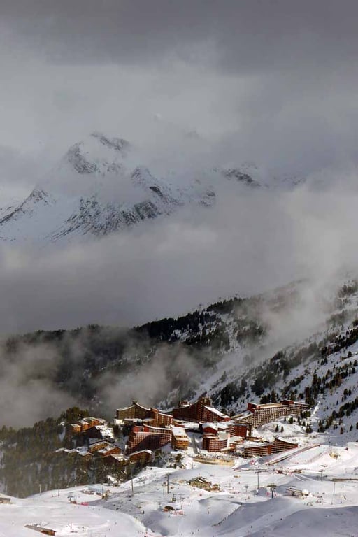 Les Arcs Arc 2000 Paradiski French Alps France Photograph Print