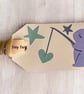 New Baby Gift Set – Handmade Card, Gift Tag & Wooden Keepsake - Image 7