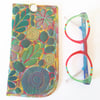 Glasses case Free Machine Embroidery 