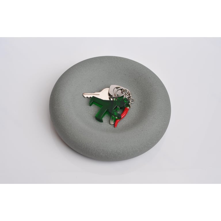 Bubble Concrete Bowl - Handmade Modern Minimalist Dish for Coins and Jewellery