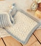 Two face cloths, 100% organic certified cotton, reusable - Image 7